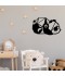 Aplique de Pared infantil \"582 - A\" Negro 1xE27 Sin Bombilla [OPV-526SHD1101]