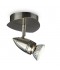 Foco de techo decorativo \"Comet\" Niquel 1 x GU10 Sin Bombilla [PH-5494017PN]