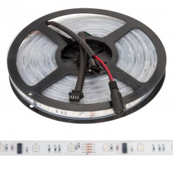 Tira LED 150 LEDs 5M 12VDC SMD5050 Digital RGB GR-LDT-W30DIGRGB-IP67