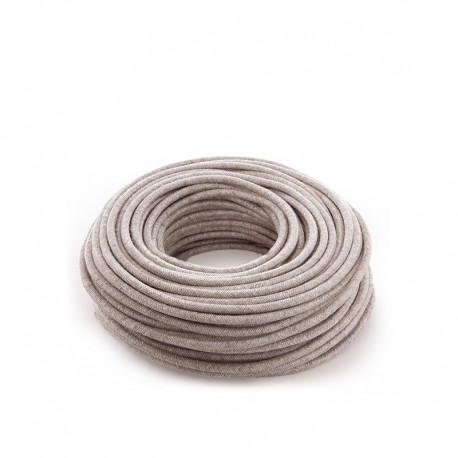 Cable Lona Beige 2X0,75 X 1M [AM-AX539]