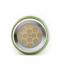 Lámpara LED Colgante Bola Verde 12W 1100Lm 30.000H Rowan [HO-SUSP12W-B-G-WW]