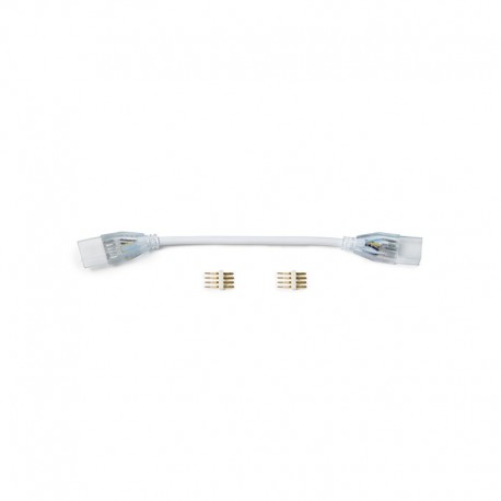 Cable Conector 2 Tiras LEDs 220VAC RGB