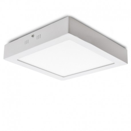 Plafón LED Cuadrado Superficie 174Mm 12W 800Lm 30.000H