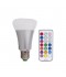 Bombilla LED RGB + W E27 10W Mando a Distancia